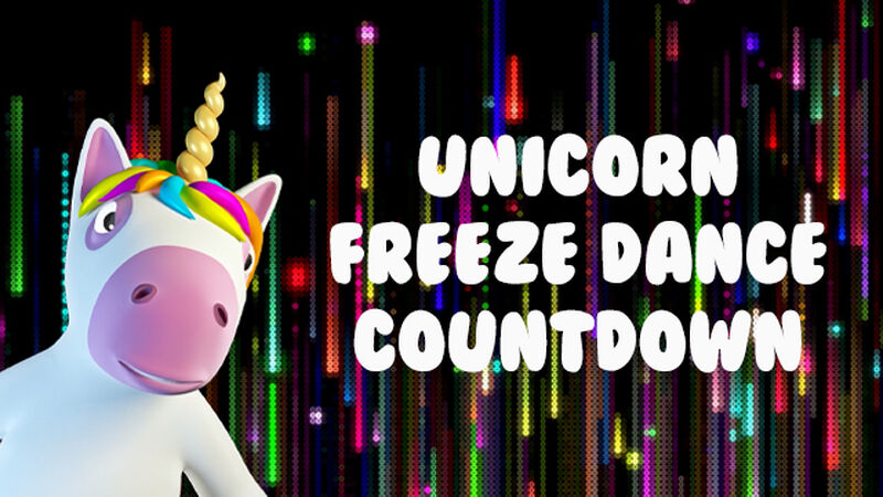 Unicorn Freeze Dance Countdown Video